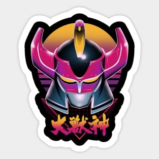 Retro Zord Sticker